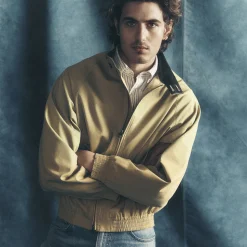 Homme GANT Vestes-- Veste Harrington - Kaki