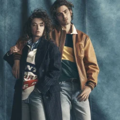 Homme GANT Vestes-- Veste Varsity - Marron