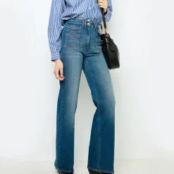 Femme GERARD DAREL Jeans-- Jean flare Anna - Denim Brut