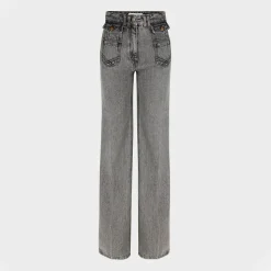 Femme GERARD DAREL Jeans-- Jean flare Anna - Anthracite