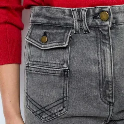 Femme GERARD DAREL Jeans-- Jean flare Anna - Anthracite