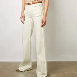 Femme Gerard Darel Pantalons-- Jeans Anna - Ecru