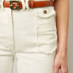 Femme Gerard Darel Pantalons-- Jeans Anna - Ecru