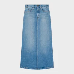 Femme Gerard Darel Jupes-- Jupe longue Dona - Denim