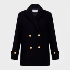 Femme GERARD DAREL Manteaux-- Manteau Lucciana - Noir