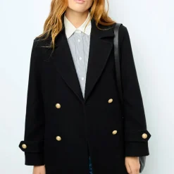 Femme GERARD DAREL Manteaux-- Manteau Lucciana - Noir