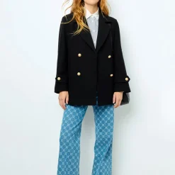 Femme GERARD DAREL Manteaux-- Manteau Lucciana - Noir