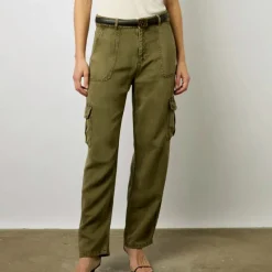 Femme Gerard Darel Pantalons-- Pantalon Ceyla - Vert