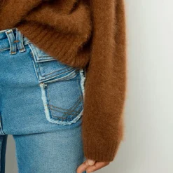 Femme GERARD DAREL Mailles-- Pull en cachemire Jasmina - Camel