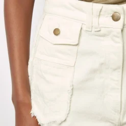 Femme Gerard Darel Shorts-- Short Farel - Ecru