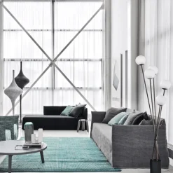 202 GERVASONI Canapés Gervasoni-Gervasoni - Canapé Ghost n°14 - Lin Blanc