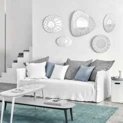 202 GERVASONI Canapés Gervasoni-Gervasoni - Canapé Ghost n°114 - Lin Blanc