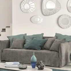 202 GERVASONI Canapés Gervasoni-Gervasoni - Canapé Ghost n°114 - Lin Blanc