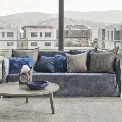 202 GERVASONI Canapés Gervasoni-Gervasoni - Canapé Ghost n°12 - Lin Blanc