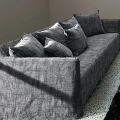 202 GERVASONI Canapés Gervasoni-Gervasoni - Canapé Ghost n°12 - Lin Blanc