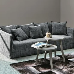 202 GERVASONI Canapés Gervasoni-Gervasoni - Canapé Ghost n°10G - Lin Blanc