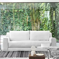 202 GERVASONI Canapés Gervasoni-Gervasoni - Canapé Loll 12 - Blanc