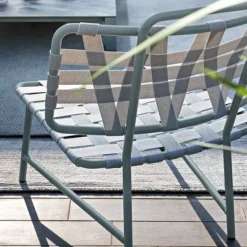 202 GERVASONI Fauteuils-Gervasoni - Fauteuil Inout n°856 - Oxido Gris