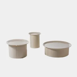 202 GERVASONI Tables-Gervasoni - Guéridon Brise N°43 - Blanc