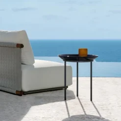 202 GERVASONI Tables-Gervasoni - Guéridon Brise N°53 - Blanc