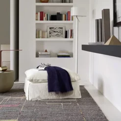 202 GERVASONI Fauteuils-Gervasoni - Pouf Ghost n°06P - Lin Blanc