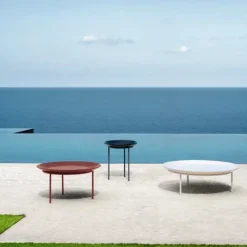 202 GERVASONI Tables-Gervasoni - Table Basse Brise - Blanc