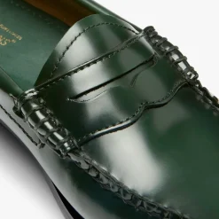 Femme GH Bass Mocassins-- Mocassins Weejuns Penny - Vert