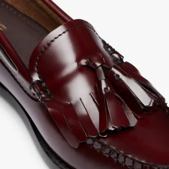 Femme GH Bass Mocassins-- Mocassins Weejun Wnb Esther Kilt - Bordeaux