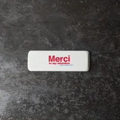 1359 MILAN Écriture|Les Accessoires Merci-Gomme Merci to my mistakes