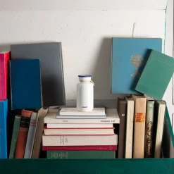 1900 ABING PLUS Gourdes-Gourde en acier inoxydable - Blanc