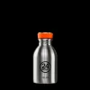 1561 24 BOTTLES Gourdes-Gourde en inox 250 ml - Basic Steel - 24 Bottles