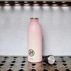 1561 24 BOTTLES Gourdes-Gourde en inox 500 ml - Urban Dusty Pink - 24 Bottles