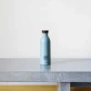 1561 24 BOTTLES Gourdes-Gourde en inox 500 ml - Urban Powder Blue - 24Bottles