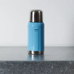 738 POKETLE Gourdes-Gourde Thermos 350ml - Bleu - Poketle