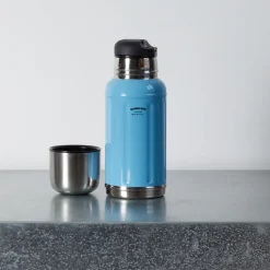 738 POKETLE Gourdes-Gourde Thermos 350ml - Bleu - Poketle