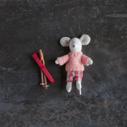 Enfant 1611 MAILEG L'univers Enfant|Jeux-Grande soeur Souris Hiver Ski - Maileg