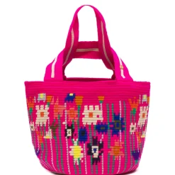 Femme Guanabana Sacs À Main-- Sac Noa Melville - Rose et Bleu