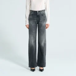 Femme HAIKURE Jeans-- Jeans Korea - Noir Spider
