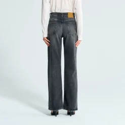 Femme HAIKURE Jeans-- Jeans Korea - Noir Spider