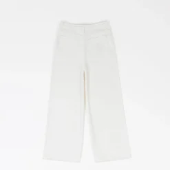 Femme HAPPY HAUS Pantalons-- Pantalon Oversize - Blanc