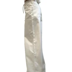 Femme HAPPY HAUS Pantalons-- Pantalon Oversize - Blanc