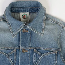 Femme HAPPY HAUS Vestes-- Veste Fleur - Bleu