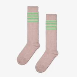 Femme HAPPY SOCKS Chaussettes|Chaussettes-- Chaussettes Fluffy Slouch - Rose
