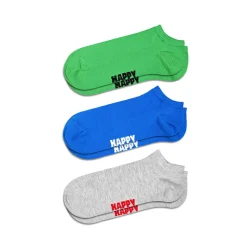 Femme HAPPY SOCKS Chaussettes|Chaussettes-- Pack Chaussettes Basses Solid - Gris