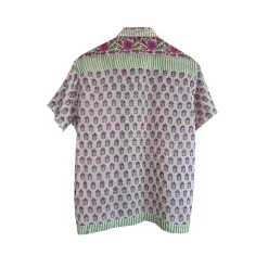 Homme Harago Chemises-- Chemise brodé Block - Blanc