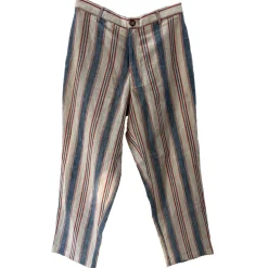 Homme Harago Pantalons-- Pantalon Ticking Rayures - Multicolore