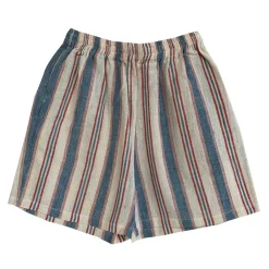Homme Harago Shorts-- Short Ticking Rayures - Multicolore