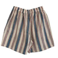 Homme Harago Shorts-- Short Ticking Rayures - Multicolore