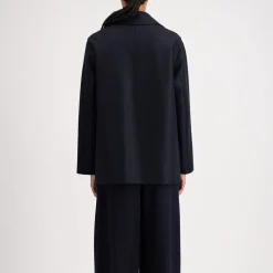 Femme Harris Wharf London Manteaux-- Manteau long Peacoat - Marine