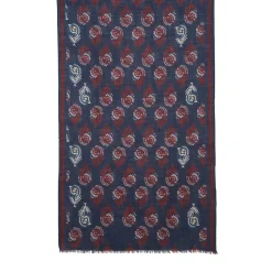 Femme HARTFORD Foulards & Echarpes|Foulards & Echarpes-- Écharpe - Indigo Paisley